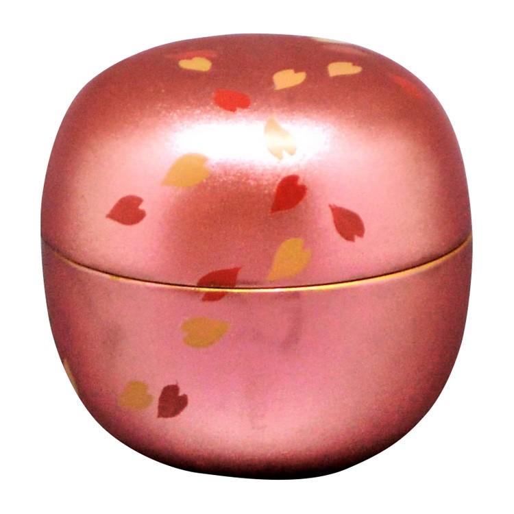 茶道具 茶道 抹茶 茶器 送料無料 丸形茶器 銀桜満開 中村湖彩 ギフト 通販 千紀園 好きに