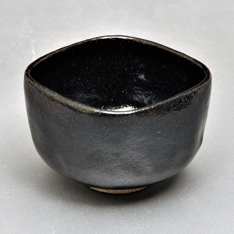 jingo様専用！佐々木 輝夫 虚室 黒茶碗 楽茶碗 四方桟 共箱 d52