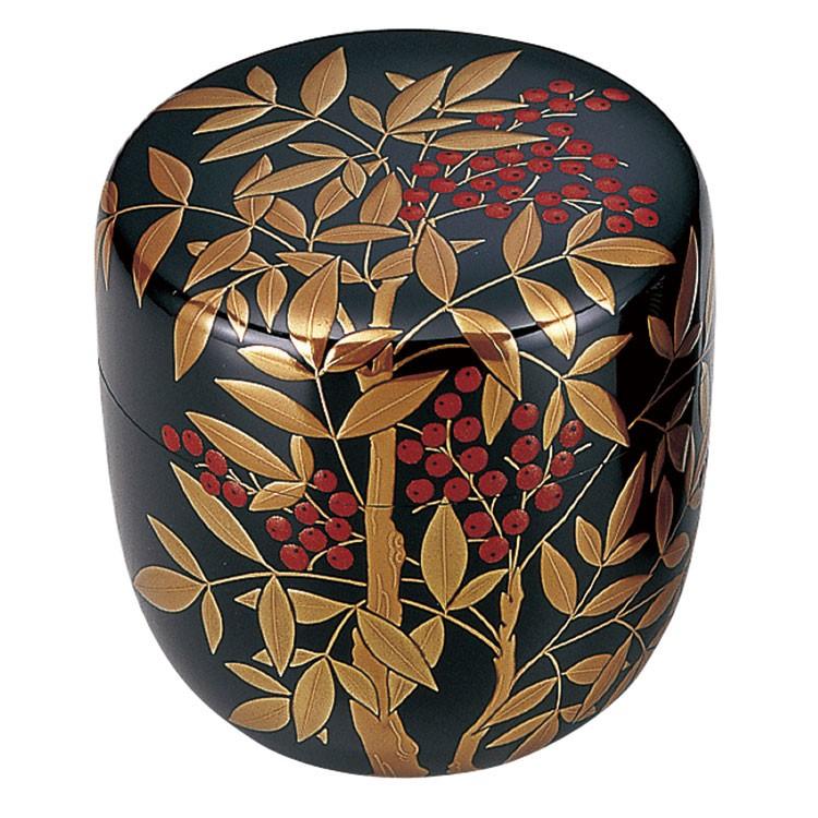 内銀木賊蒔絵平棗呉藤穣太郎茶道具