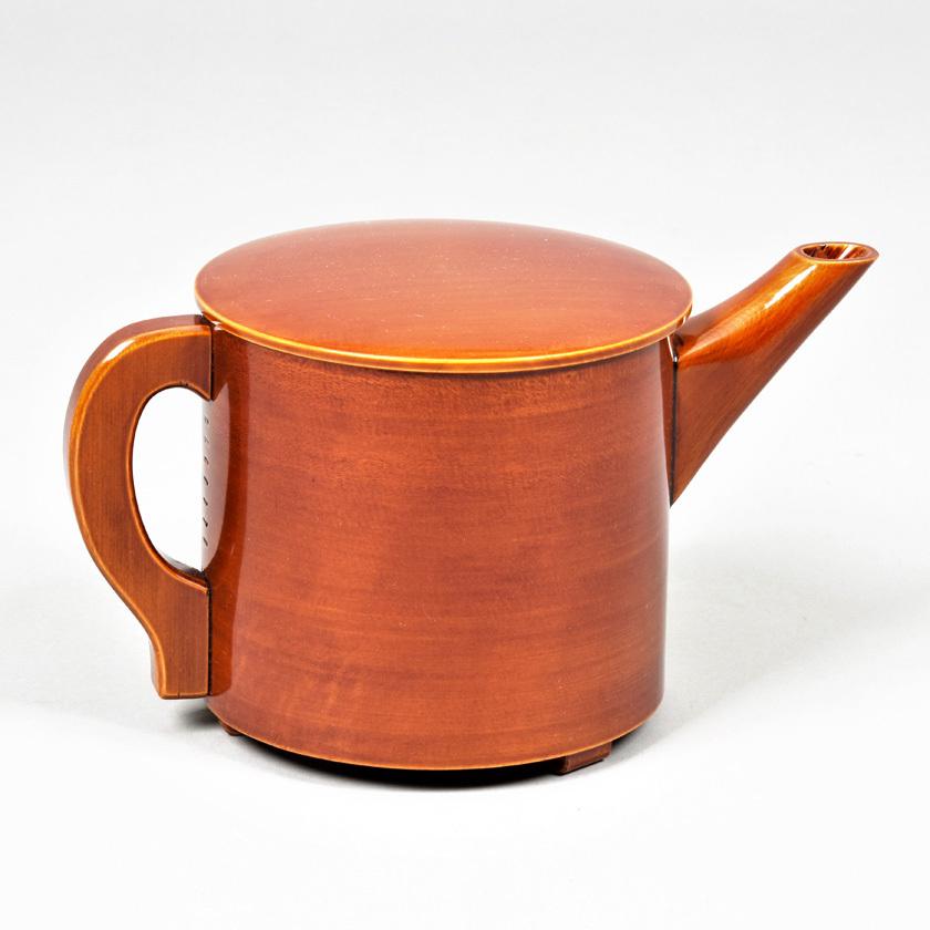 ビッグ割引 茶道具 水次 水注 みずつぎ 飛騨春慶塗 曲片口水次 無地 春