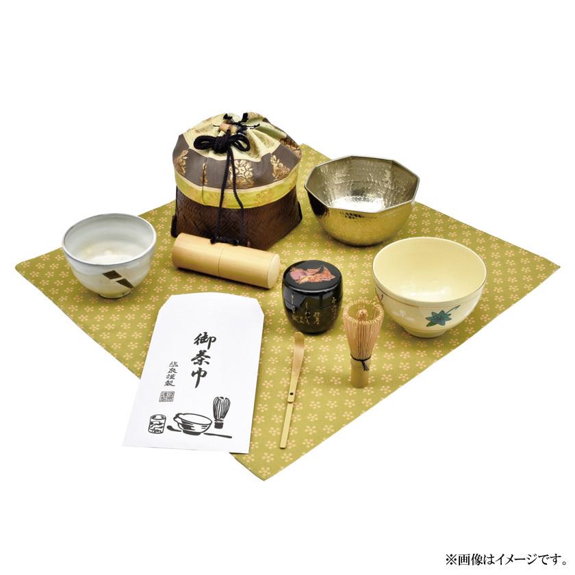 茶道具 お点前 お手前 おてまえ セット 小袖籠セット 花兎紋 三種の神器 飴色小牡丹唐草 和田 菁竺 お茶 茶道具 抹茶スイーツ千紀園 通販 Yahoo ショッピング