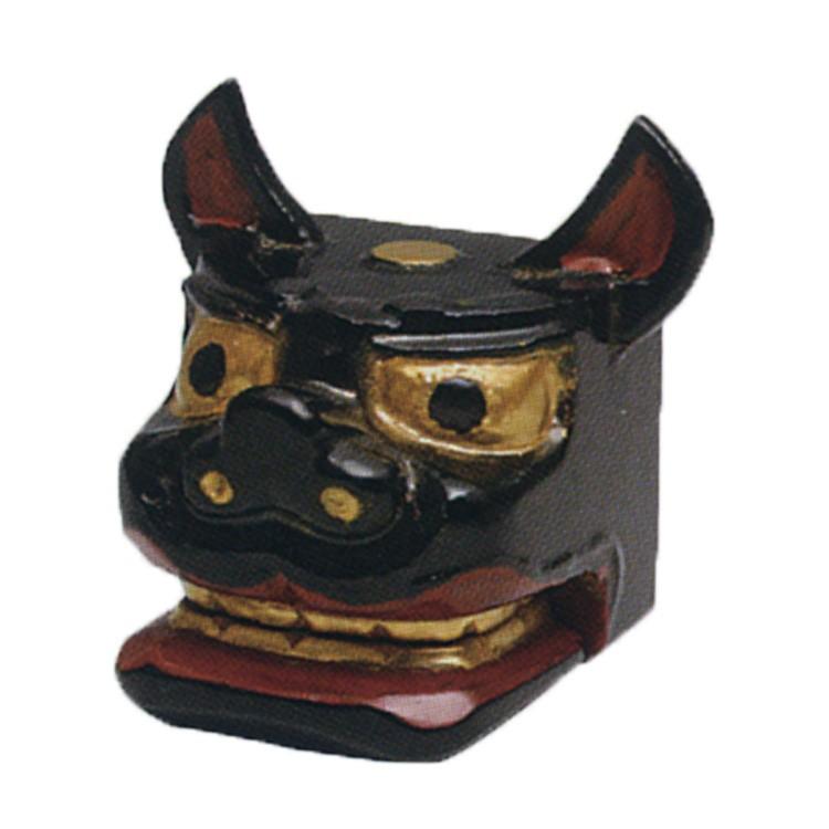 茶道具　二代　中川正斉作　乾漆　獅子頭　香合 茶道具 茶道 抹茶 送料無料 乾漆 獅子頭 黒 香合 中川正斉 ギフト 通販