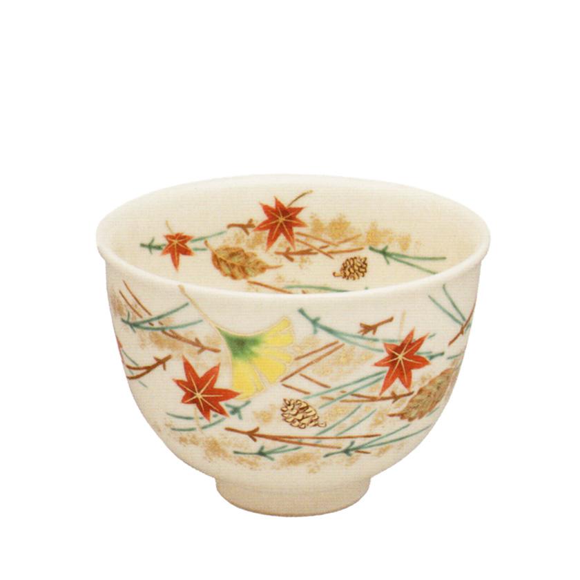 茶道具 抹茶茶碗（まっちゃちゃわん） 京焼 色絵 吹寄せ 茶碗 田中 方 