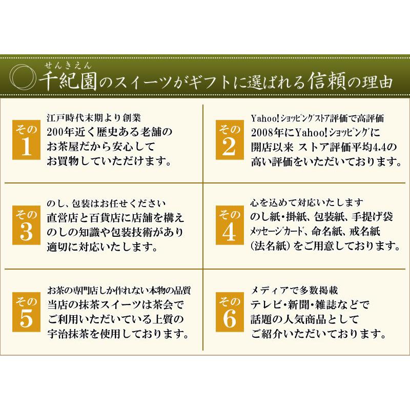 千年の香り 千紀園 父の日 お菓子 ギフト 抹茶スイーツ 2026 京都 宇治