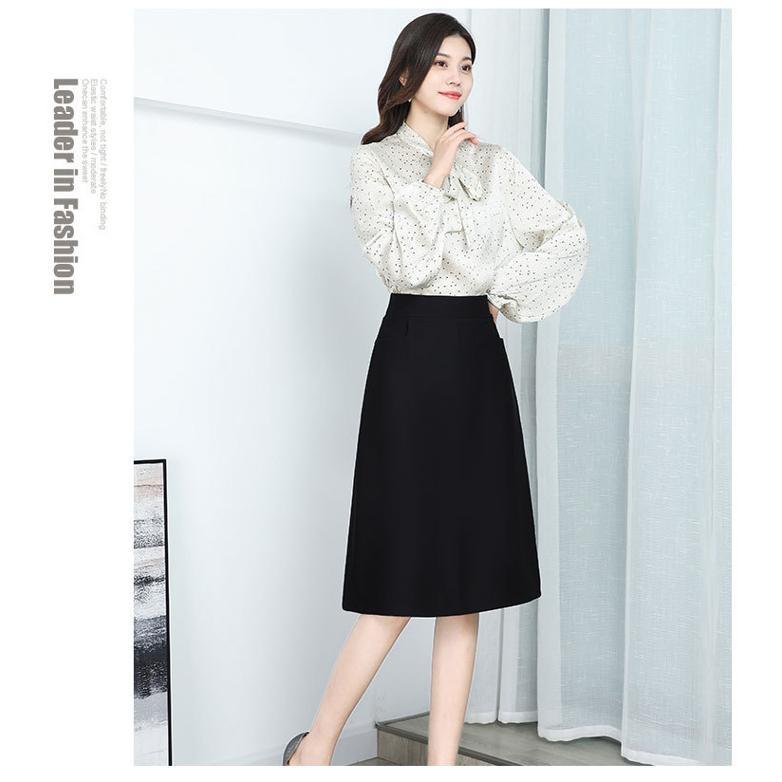 セール期間】事務服 スカート 制服 洗える キュロット