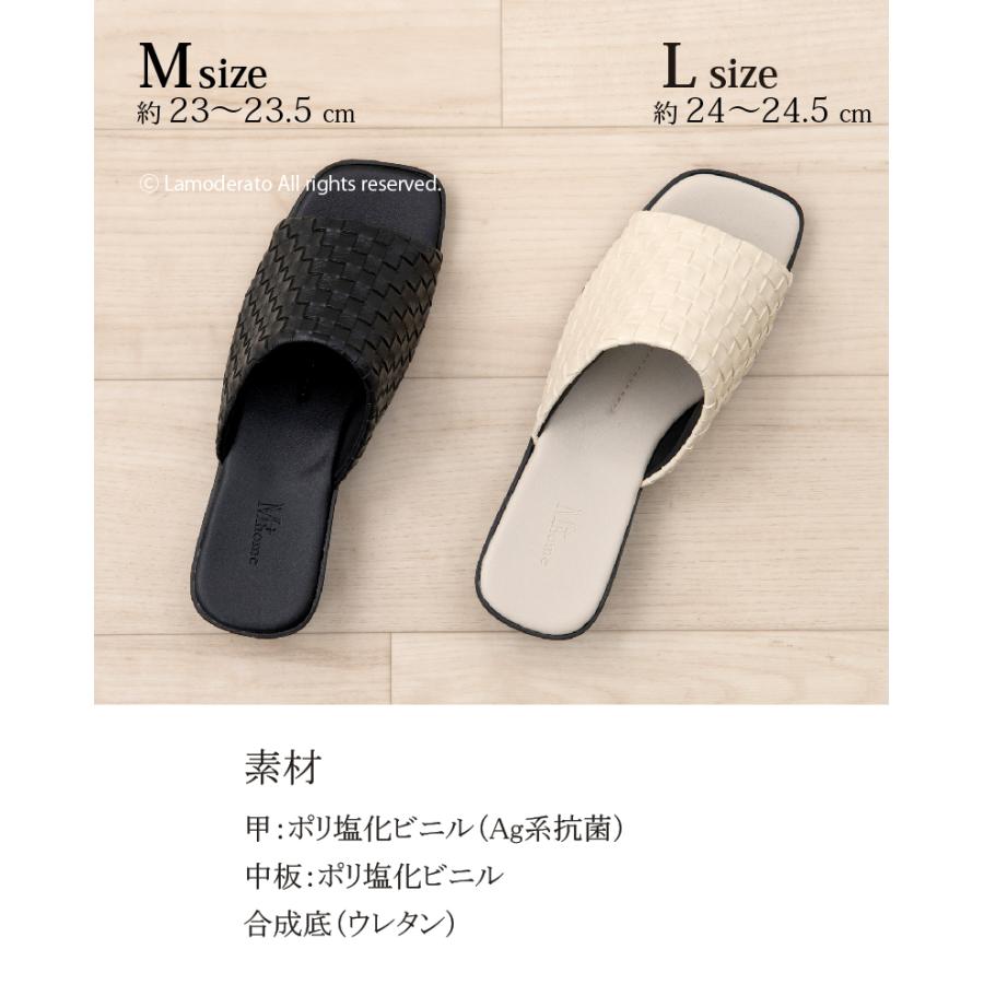 サンダル レディース 婦人 外履き 日本製 23-23.5cm 24-24.5cm (M+home