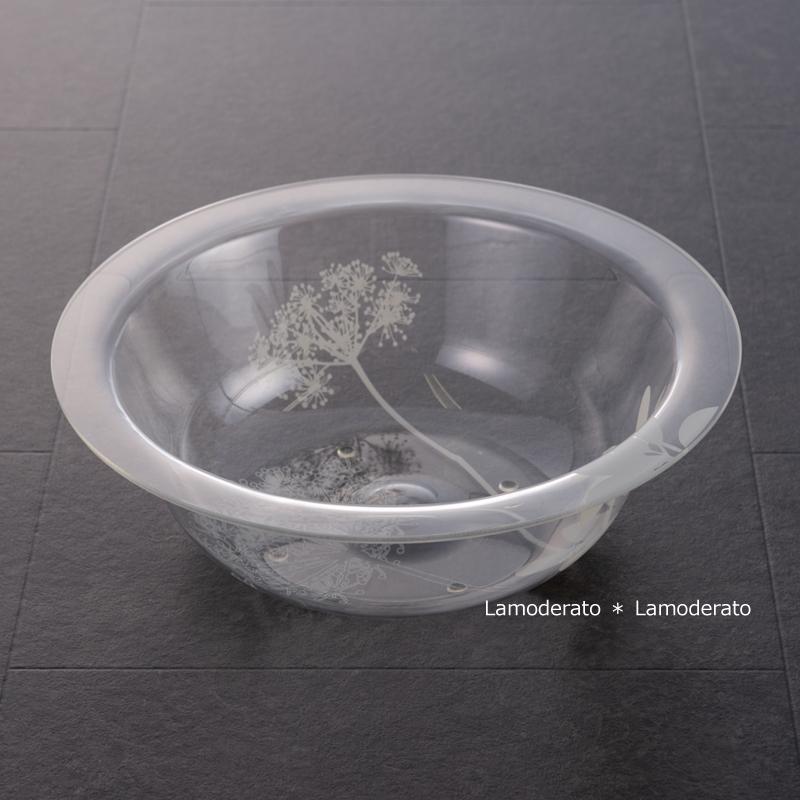 センコー 洗面器 湯桶 アクリル おしゃれ ウォッシュボール サリナ