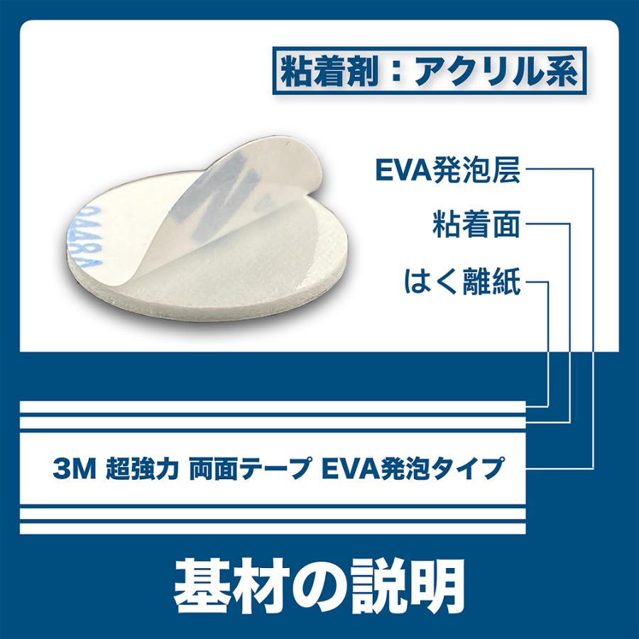 3M 多用途両面テープ EVA発泡タイプ　厚め1MM　超強力 綺麗に剥がせる 耐寒 耐熱 防水 屋内外使用可 壁紙にも対応（20*20mm選択 5枚入り）｜senkyakuya｜03