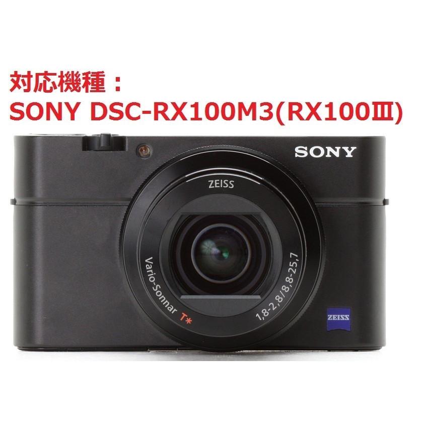 SONY - SONY デジタルカメラ　RX-100m3 液晶保護フィルム　ケース付き 液晶画面保護シール 保護フィルム SONY RX100M3 RX100III