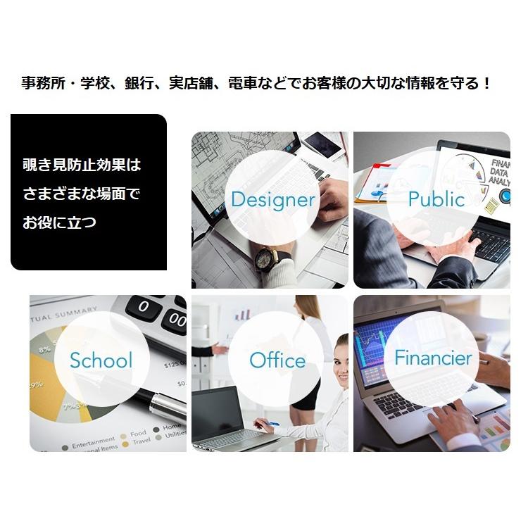 Surface Pro 2/3 /4/5/6 /7/8/ProX /go 3/laptop studio対応 覗き見防止タイプ 液晶保護フィルム 着脱式 全面保護 指紋防止 反射防止 タッチスクリーン対応｜senkyakuya｜07