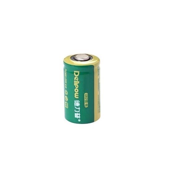 DELIPOW CR2 3V 800mAh 充電電池（1本セット）大容量 リチウム充電電池 高品質商品15270電池 三ヶ月安心保証付き「800-0128-01」