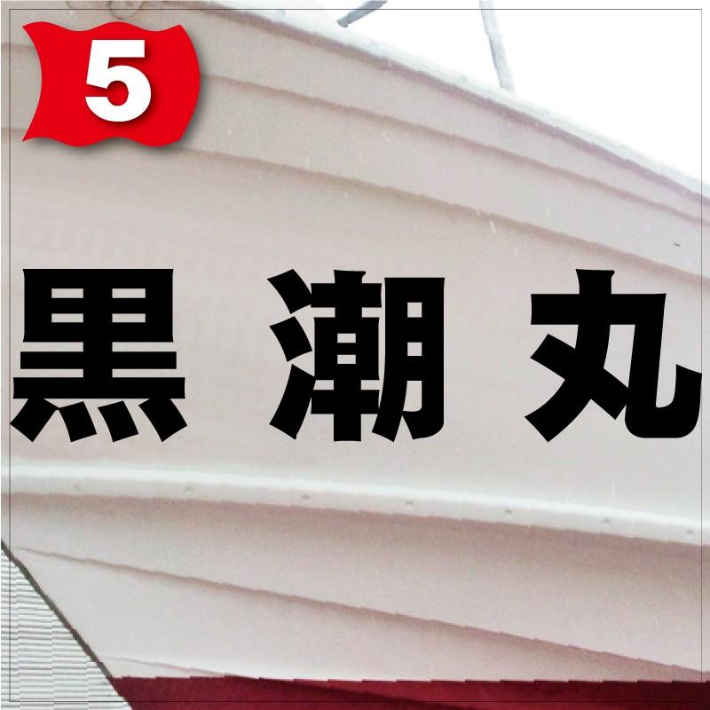 一般系「３文字」250x1000(縦横mm) 左右舷２枚セットの画像