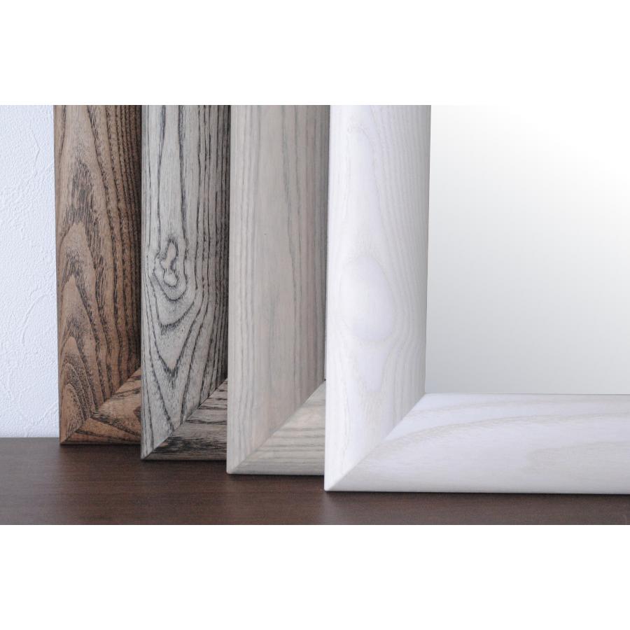 たのメル便] ホワイトアッシュ立てかけボード無垢材新品未使用