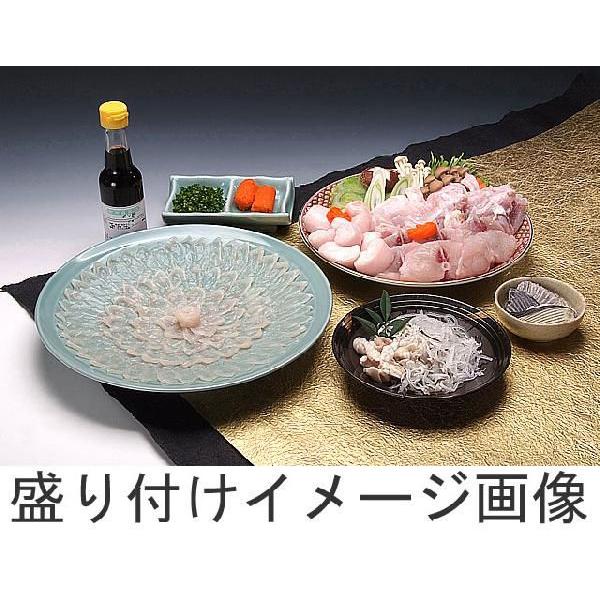 ふぐセット ふぐ刺身 ふぐ鍋 とらふぐフルコース4人前セット(お刺身・ちり用「あら」と「切身」)冷蔵 干しひれ付き 【山口県産仙崎ふぐ】|sennzaki-fugu-daiko|03