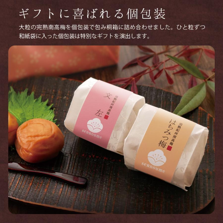 【ヤフショ独占販売】お中元 御中元 2026 ギフト 梅干し 個包装 梅ごこち 12粒 桐箱 高級 お祝い誕生日 | せんのうめ | 07