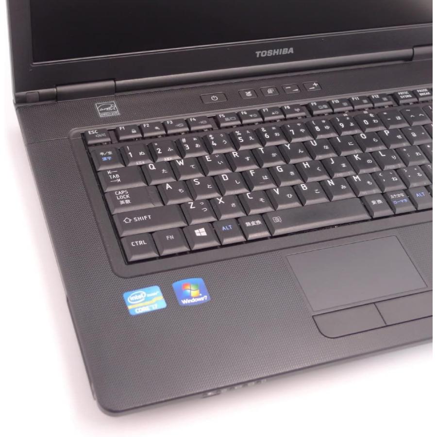 東芝 中古ノートパソコン dynabook Satellite B552 Core i7 3520M  Windows11 64bit メモリ8GB　新品SSD1TB WiFi マルチ 15.6型液晶 USB3.0｜senrakuen｜02