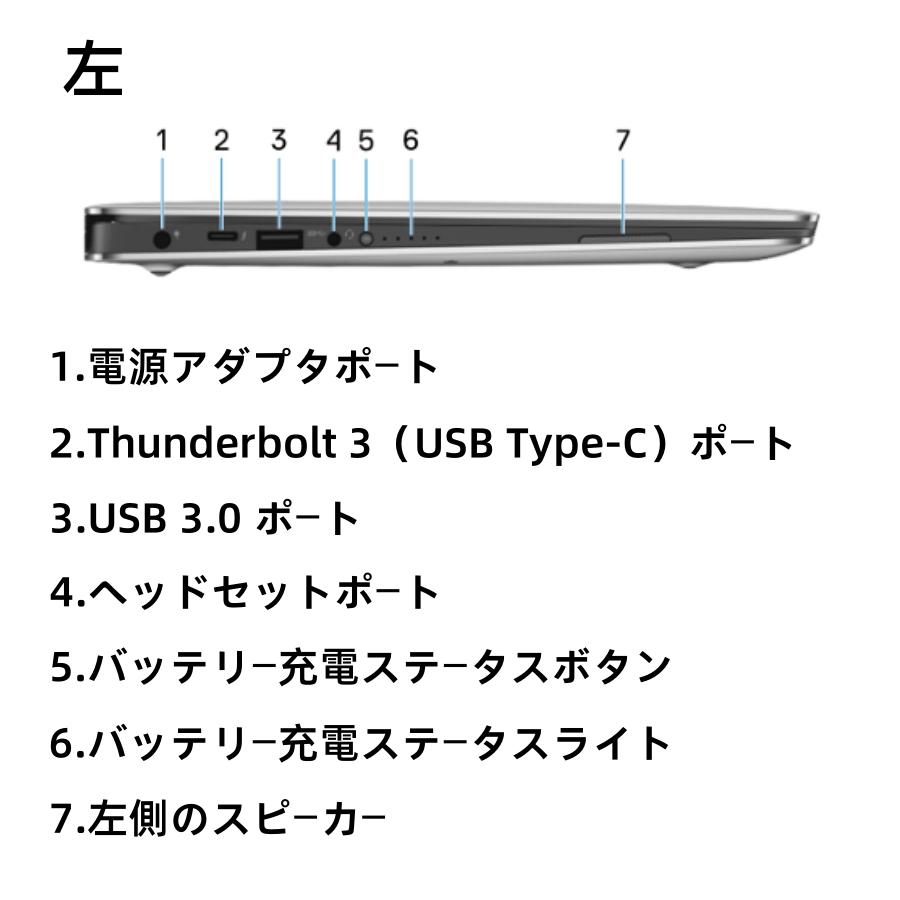 XPS 13 DELL XPS13 9360整備済み中古ノートパソコン軽量薄型高 XPS 13 DELL XPS13 9360整備済み中古ノートパソコン軽量薄型高