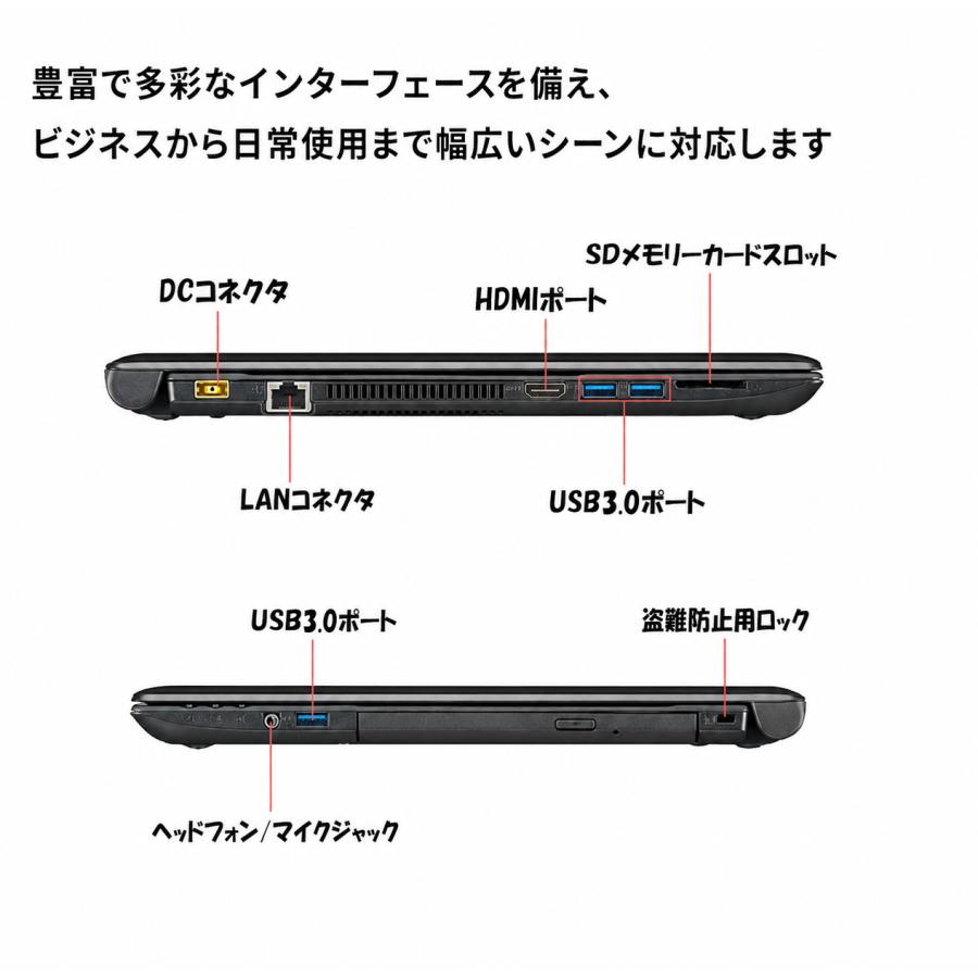 VF NEC VersaPro VF-5 Core i3-5005U メモリ8GB SSD256GB Windows11