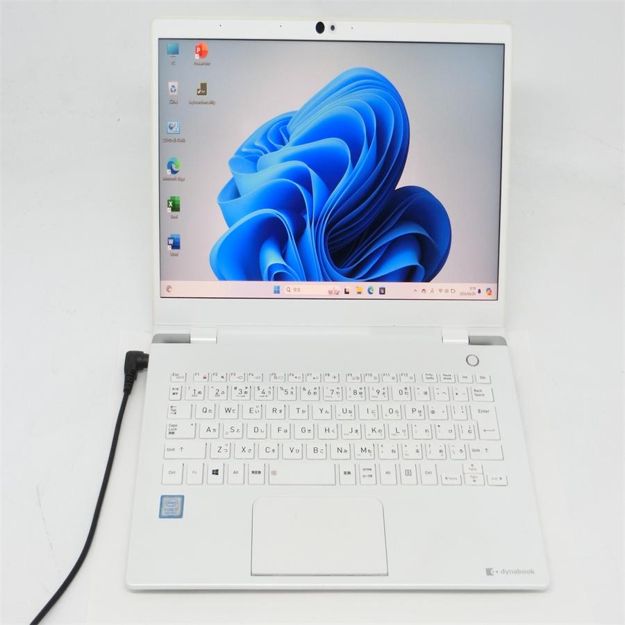 (現品撮影)TOSHIBA Dynabook GX83 中古ノート Office Win11対応-13.3型 (1920x1080) [i7-8550U-8GB-SSD256GB-Bluetooth/HDMI/カメラ/USB3.0](訳あり)｜senrakuen｜02