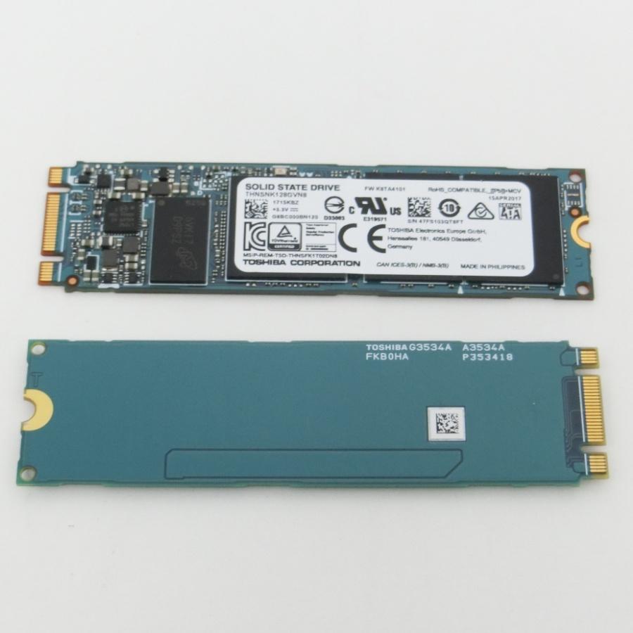 【動作確認済品】TOSHIBA THNSNK128GVN8  中古 内蔵 M.2 SSD128G【健康状態正常/フォーマット済】（1枚/2枚セット/3枚セット/5枚セット）｜senrakuen｜03