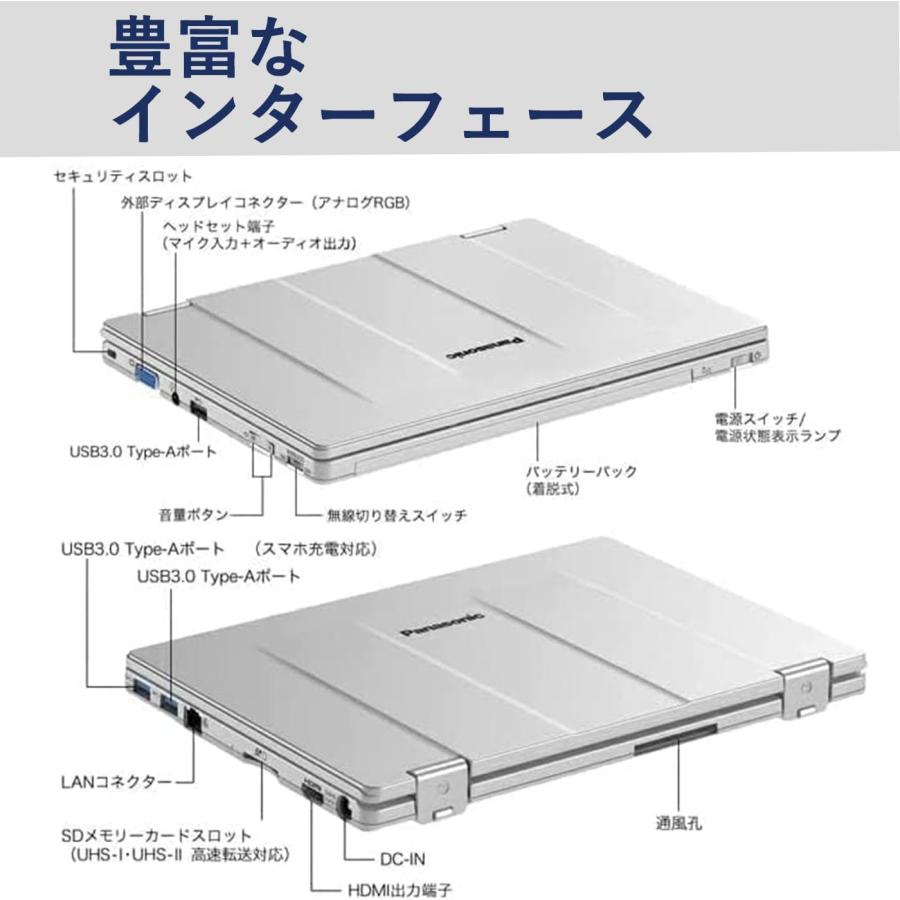 Let's note RZ 小型軽量頑丈高速中古ノートパソコンタブレットPC Let's note RZ 小型軽量頑丈高速中古ノートパソコンタブレットPC