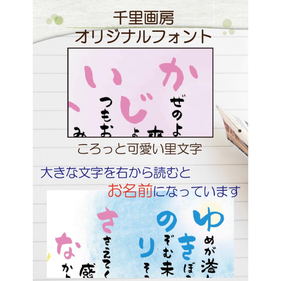 専用 名前詩 名前詩 名前 ポエム プレゼント シマエナガ 【名前詩のお客様