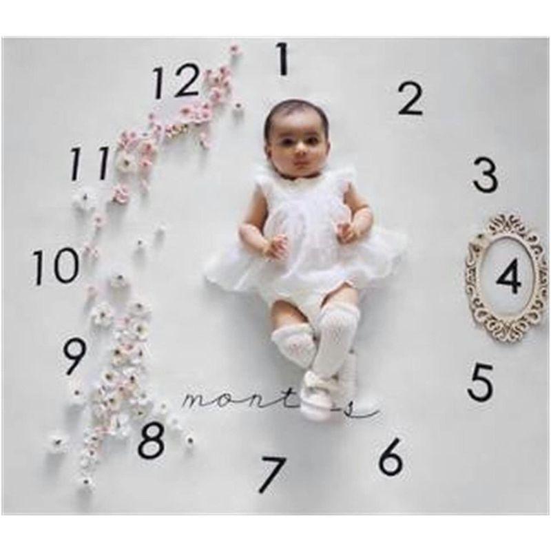 選択 Kiejun ベビーフォト 撮影シーツ 寝相アート 記念撮影 赤ちゃん フォトシーツ 誕生日 月齢フォト 成長記録 セレモニー 3 Cタイ Babylonrooftop Com Au