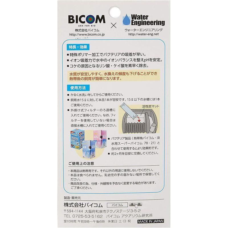 バイコム バフィリバース 熱帯魚用 2本入り 外掛け式フィルター ろ材 Senriume 通販 Yahoo ショッピング