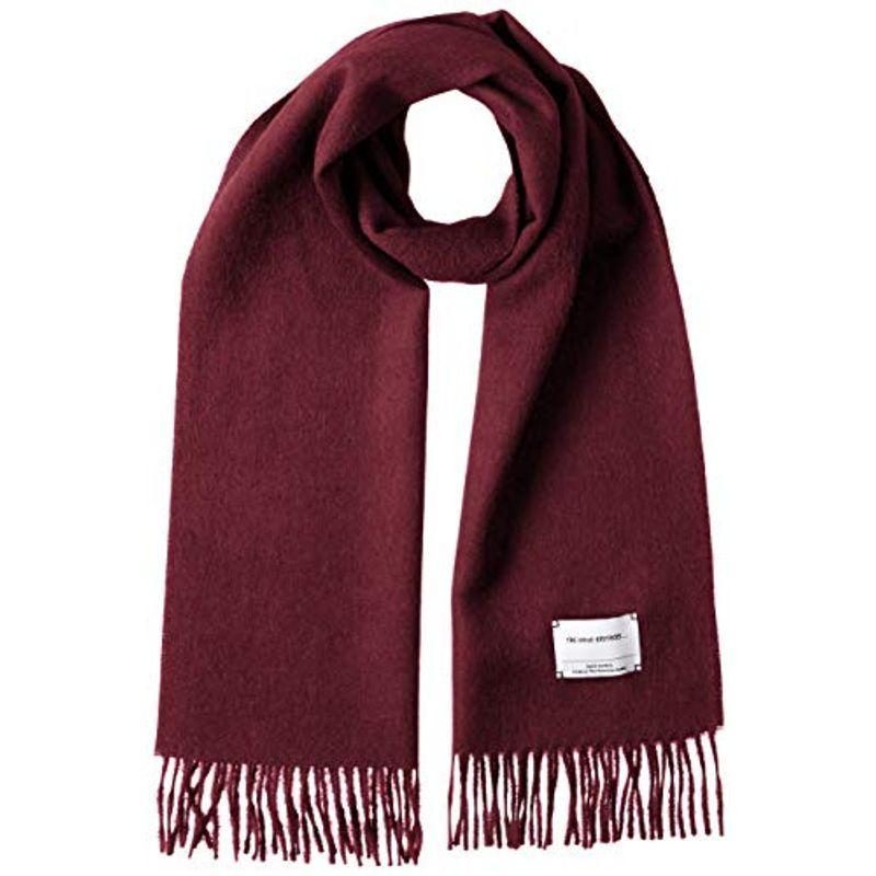 お気にいる ボルドー F メンズ マフラー ベビーアルパカ ザ イノウエブラザーズ 財布 帽子 ファッション小物