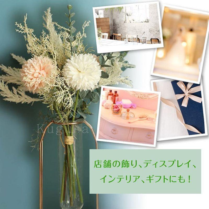 Kugusa 造花 シルクフラワー 花束 ドライフラワー 風 フェイク ブーケ インテリア 装飾 花束 ピーチホワイト Senriume 通販 Yahoo ショッピング