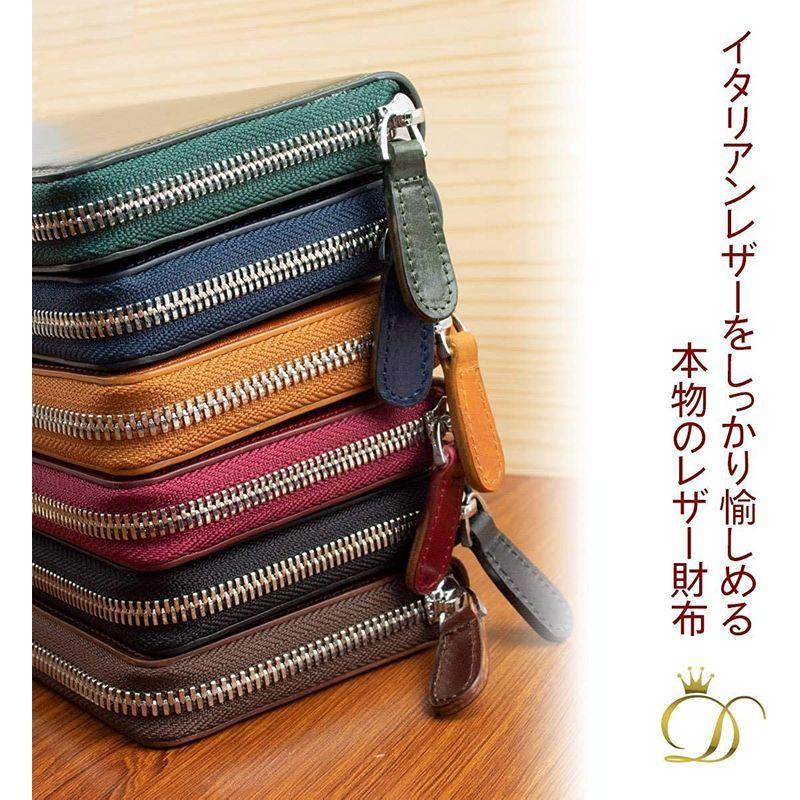 超激安 F レッド 長財布 ふたつ折 ブランド サイフ ファスナー 大容量 薄型 レザー イタリア産 ラウンドファスナー 本革 財布 長財布 メンズ 長 財布 Www Collectiviteslocales Fr