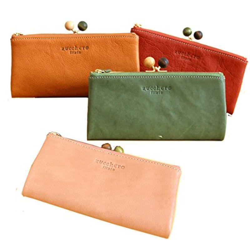 ズッケロ フィラート がま口長財布 グリーン レディースファッション Senriume がま口長財布 Senriumeのズッケロ
