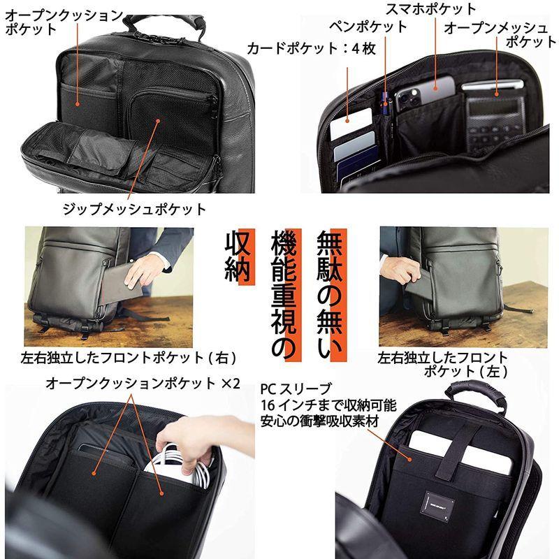 最高級 メンズ 本革 防水 雨にも強い ビジネス Broski Pcバック おしゃれ にも便利 多機能 旅行 出張 大容量 バックパック リュック ビジネスリュック Tudodoporco Com Br