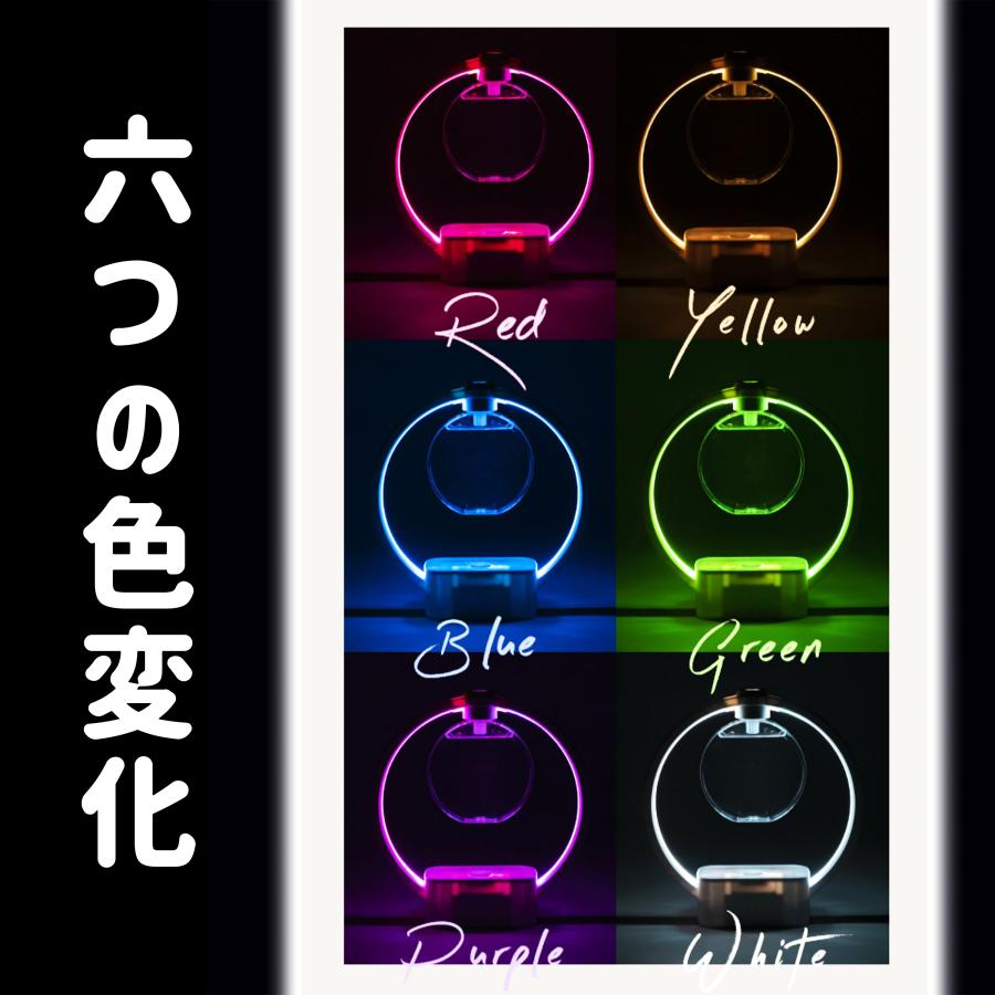 アロマディフューザー 水なし コードレス 芳香器 アロマポット USB充電 超音波 ミスト 3段階 噴霧式 香り 癒し リュクス  壁掛け 卓上 漏れ防止 専用瓶付き |  | 12
