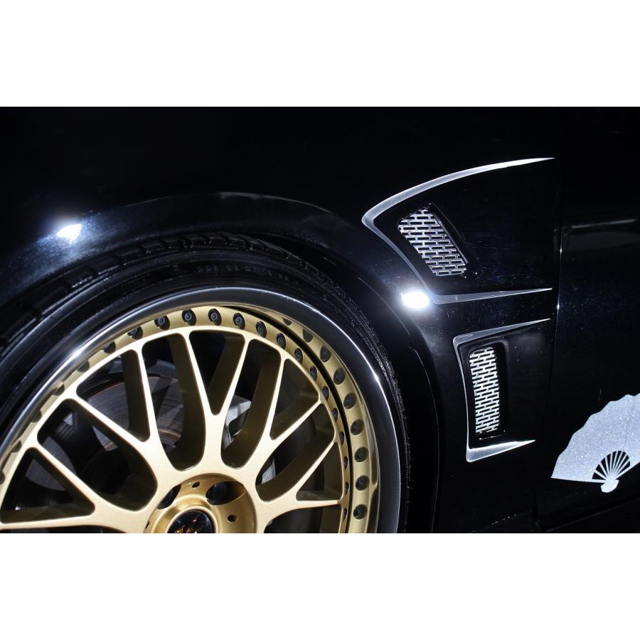 センスブランド 130マークX 前期 エアロ フェンダー 7mmワイド