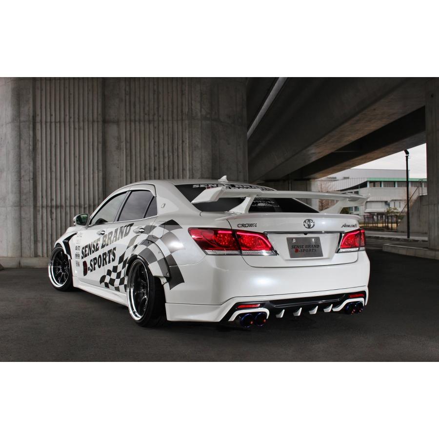センスブランド 21クラウン アスリート 後期 リアハーフ スポイラー