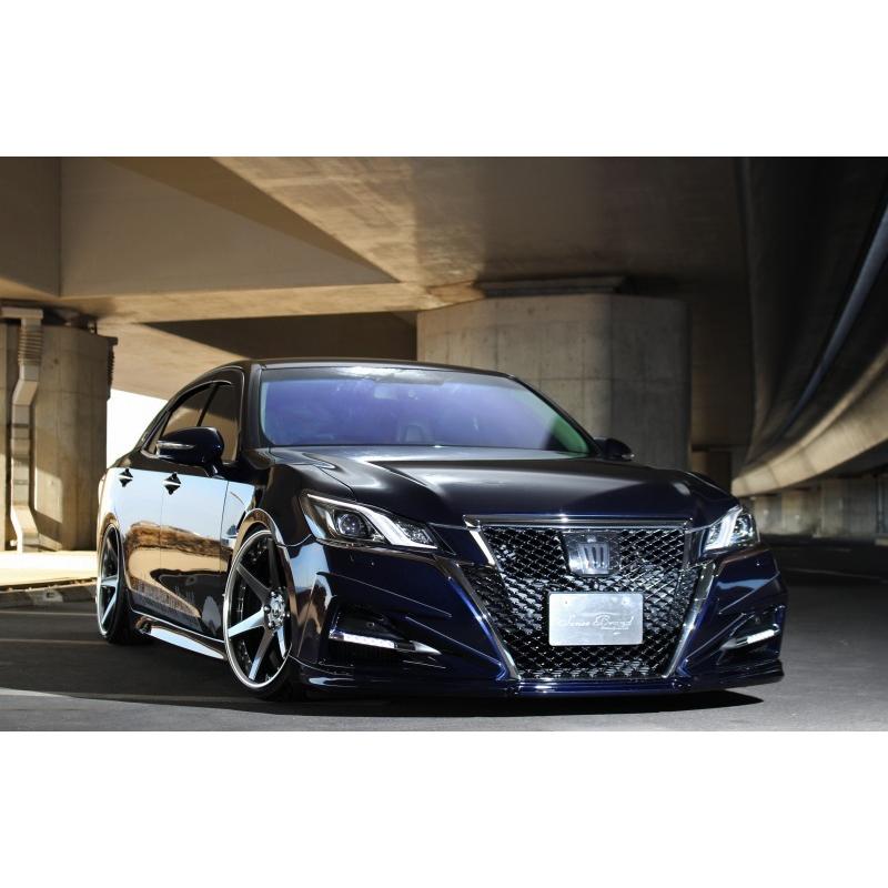 【新品 30%off 送料無料】 センスブランド 210クラウンアスリート 後期 エグゼクティブエディション フロントハーフエアロ 【YWU7143936976】(25806円)