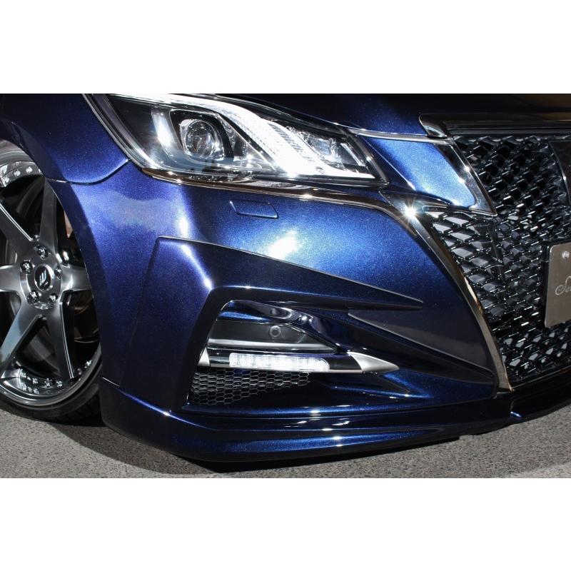 【新品 30%off 送料無料】 センスブランド 210クラウンアスリート 後期 エグゼクティブエディション フロントハーフエアロ 【YWU7143936976】(25806円)