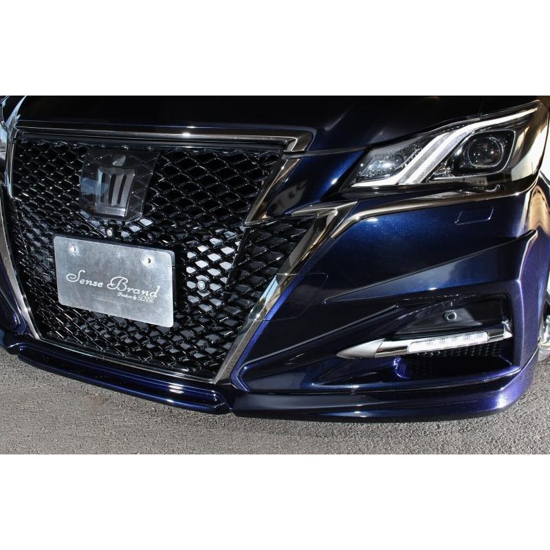 【新品 30%off 送料無料】 センスブランド 210クラウンアスリート 後期 エグゼクティブエディション フロントハーフエアロ 【YWU7143936976】(25806円)