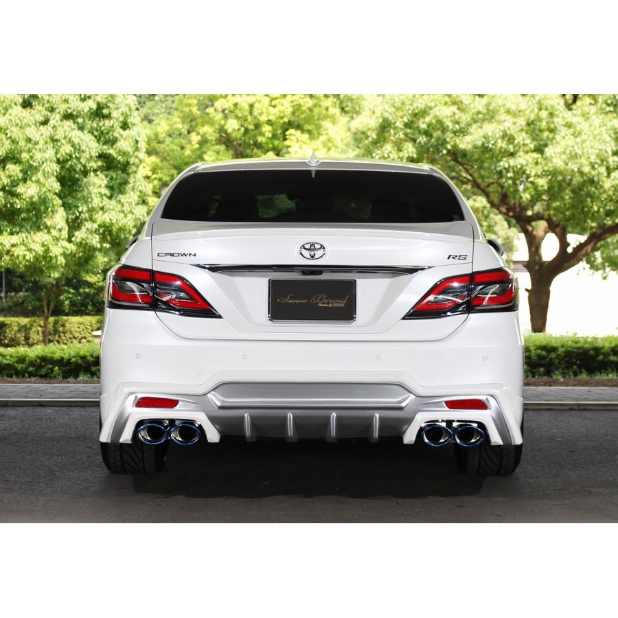 センスブランド 220クラウン RS リアハーフ スポイラー エアロ