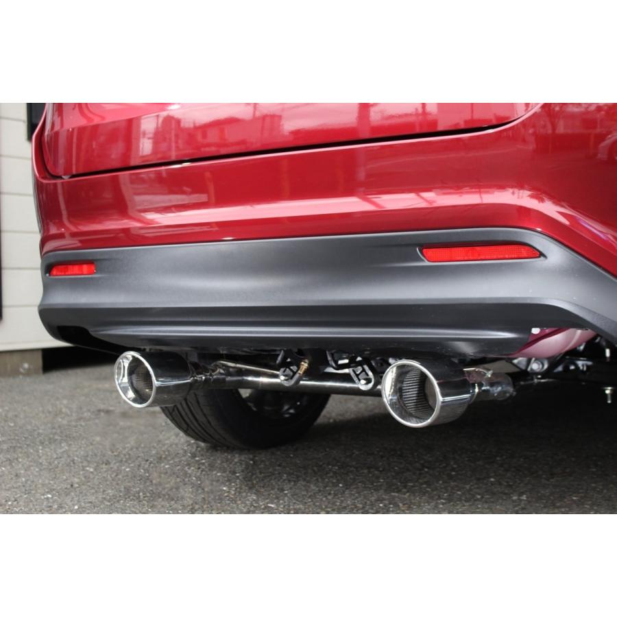 60ハリアー ZSU60W 車検対応マフラー単体 ドザーナ センス 60ハリアー ZSU60W 車検対応マフラー単体 ドザーナ センス