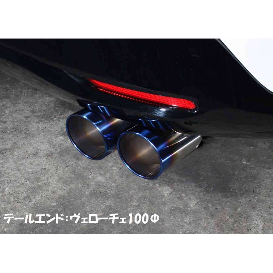センスブランド AZSH36W クラウンスポーツ ヴェローチェ100Φ 4本出し