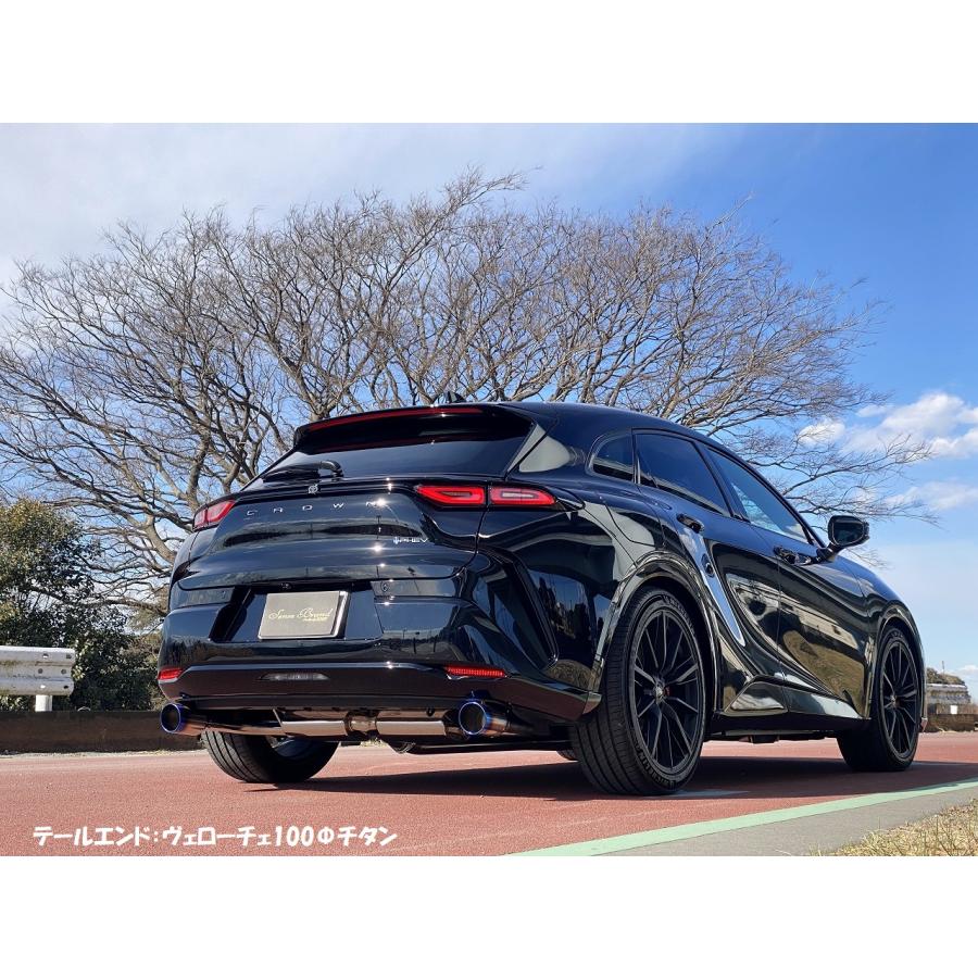 マフラー　加工用　トリプルヴェローチェ　センスブランド センスブランド AZSH36W 36クラウンスポーツ ヴェローチェ100Φチタン