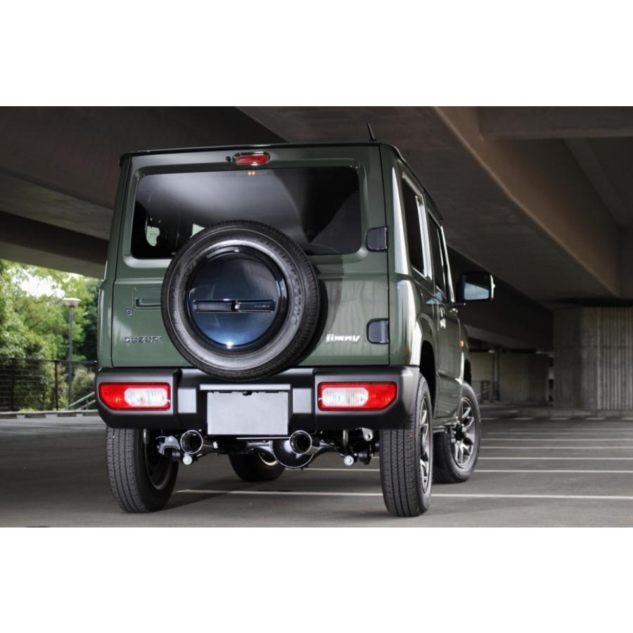 JB74W ジムニーシエラ 車検対応マフラー チタンテール JB74W ジムニーシエラ 車検対応マフラー チタンテール