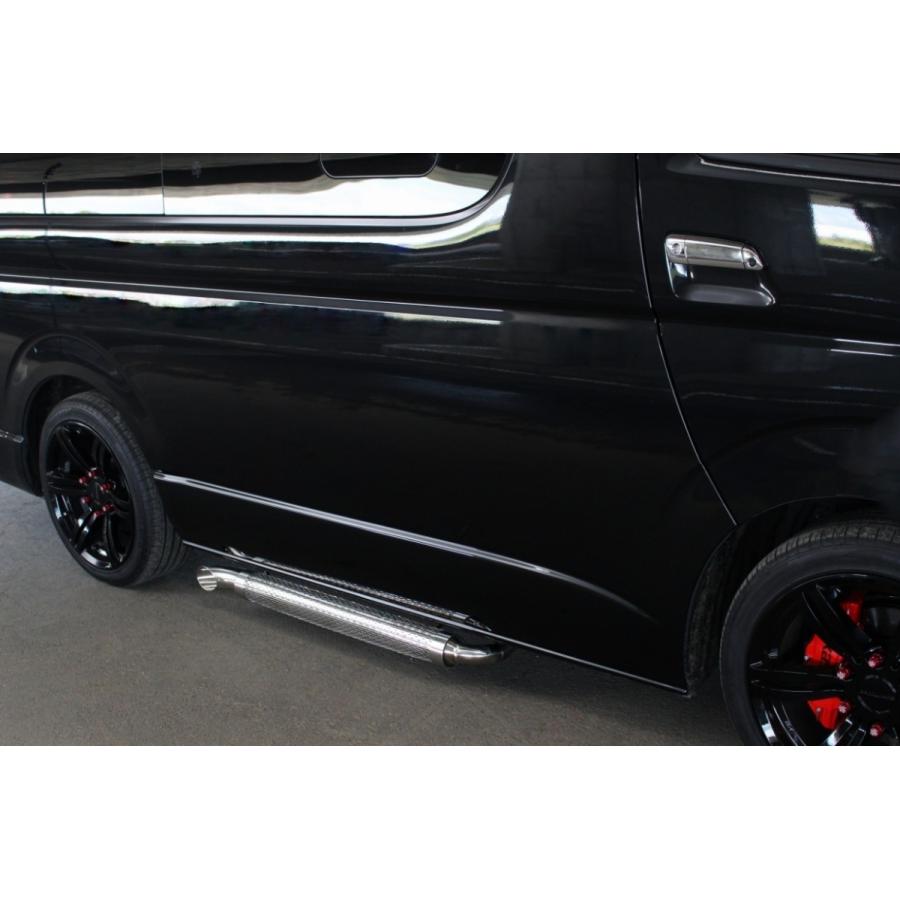 200系ハイエース 車検対応マフラー 魅惑のサイド管 TRH214W 200系ハイエース 車検対応マフラー 魅惑のサイド管 TRH214W