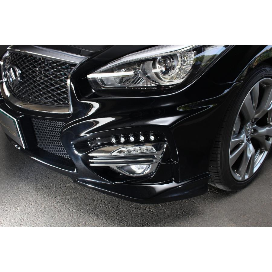 Y51fuga フロントバンパー IMPUL インパル フーガ Y51 MC前 フロントバンパー スポーツ