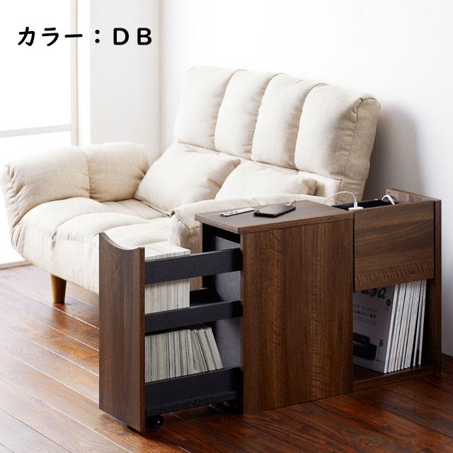 ☆ファブリック　収納付き　サイドテーブル　ラウンド収納付き ファブリック 収納付き サイドテーブル ラウンド収納付き 【公式通販】