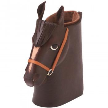 工場直送 本革メガネスタンド 馬頭 Bl Z912 大注目 Theblueskycharity Org