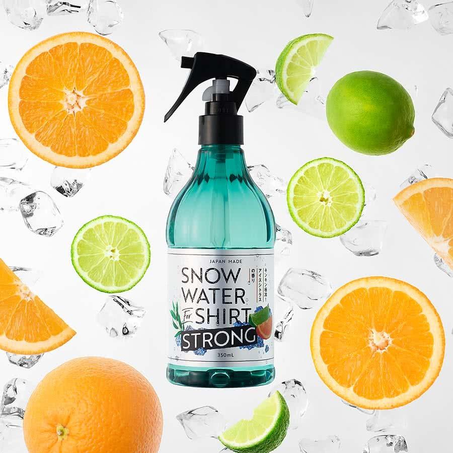 スノーウォーター For シャツ ストロング 5本セット スノーウォーター For シャツ ストロング 350mL アイスシトラスの香り