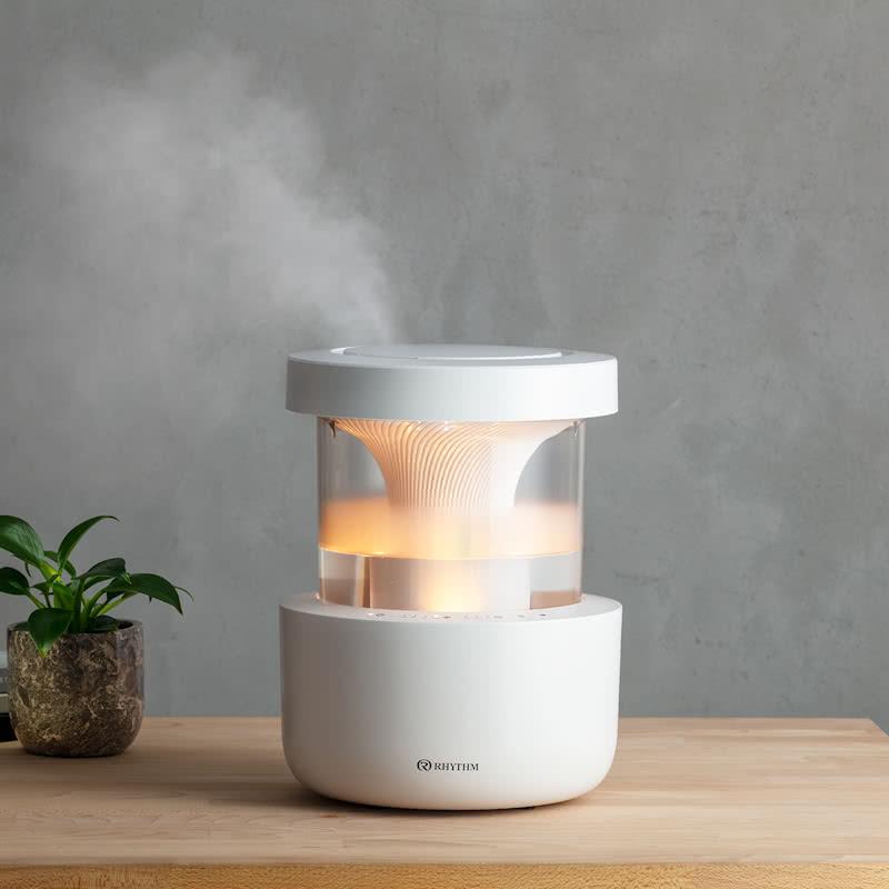 RHYTHMプールレス加湿器 グレー RHYTHM（時計） リズム プールレス加湿器 MIST 300 9YYA23RH08